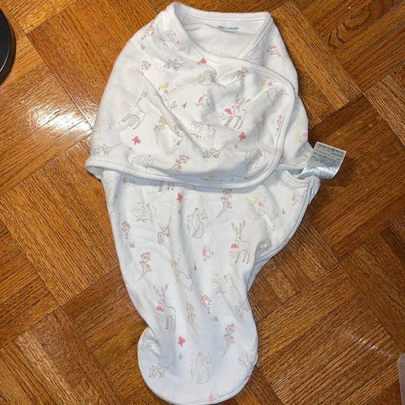 Aden + ANSI’s swaddle Sleepsack 0-3 moths animal print - Picture 1 of 4